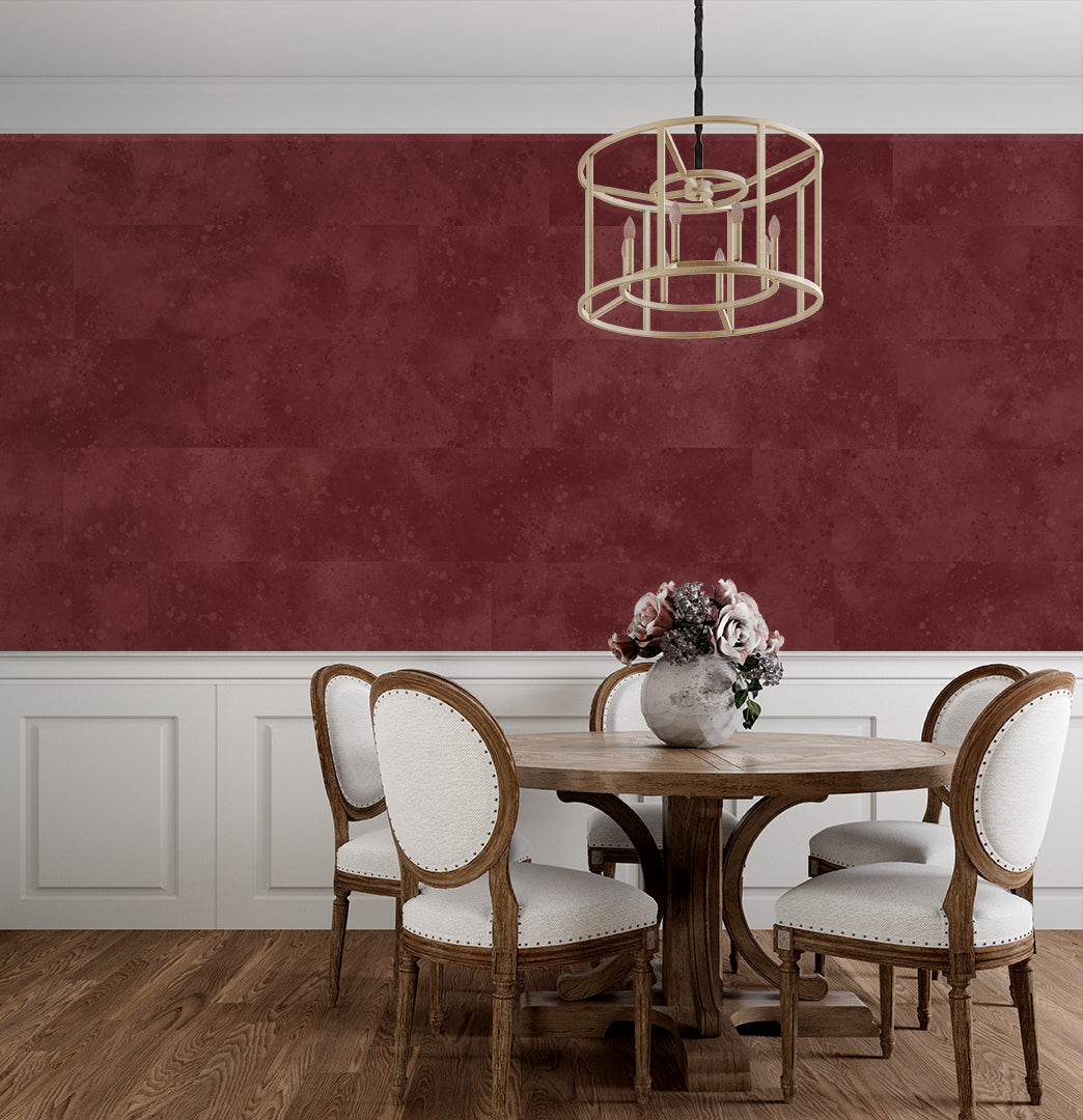 Urban Texture Wallpaper Tile - Crimson