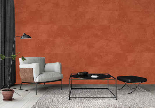 Urban Texture Wallpaper Tile - Orange