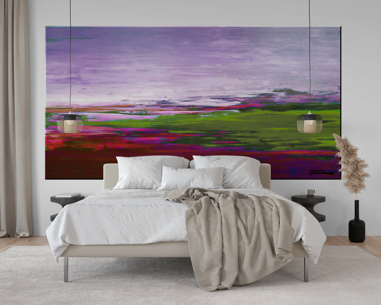 SPRING FIELDS - Giant Wall Art Decal