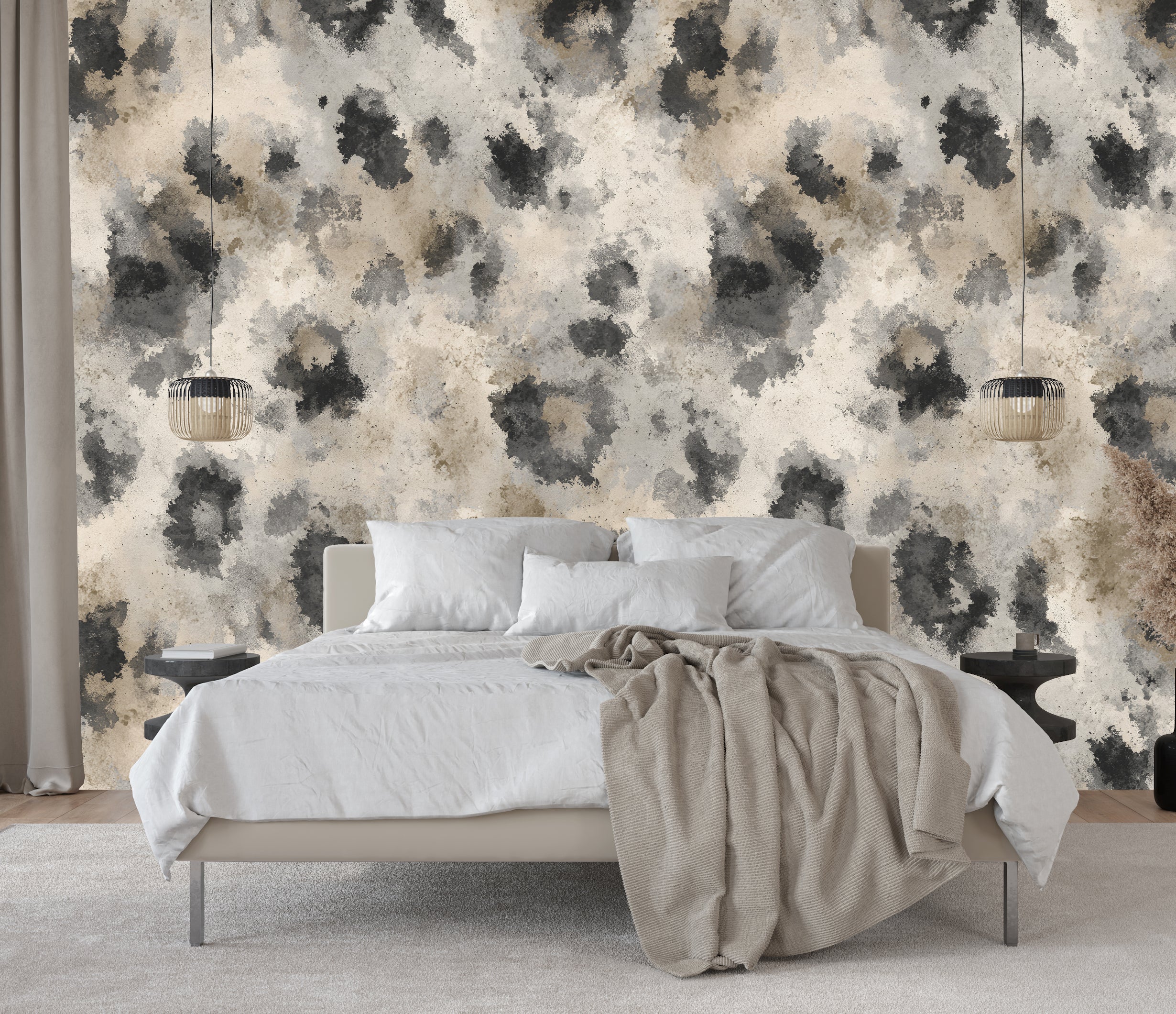 Snow Leopard — Luxe Textures Luxury Wallpaper