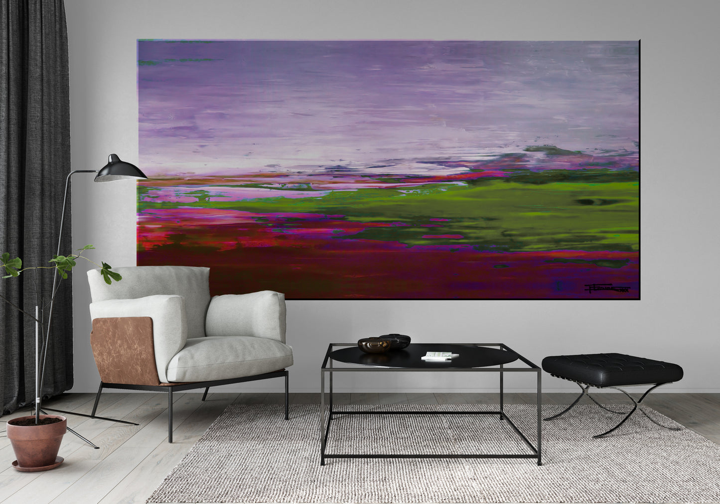 SPRING FIELDS - Giant Wall Art Decal