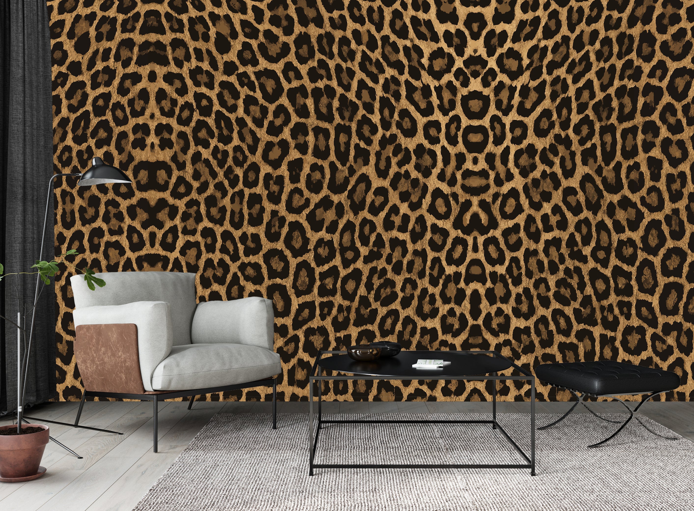 Leopard Print — Luxe Textures Luxury Wallpaper Roll