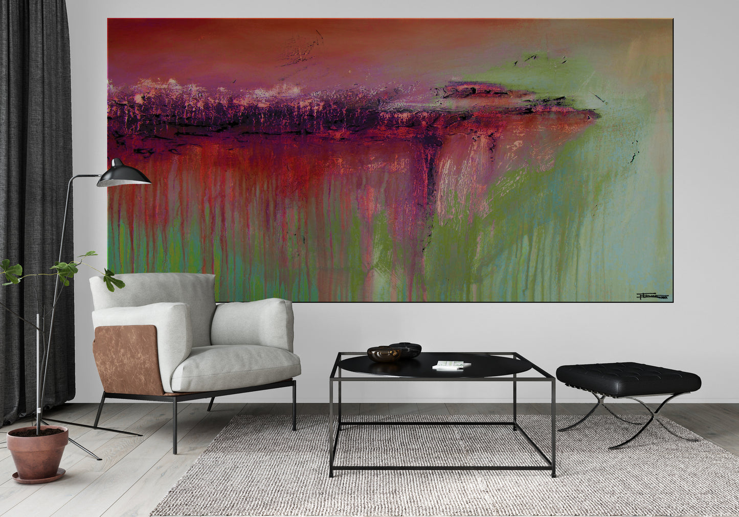 SPRING STORM - Giant Wall Art Decal