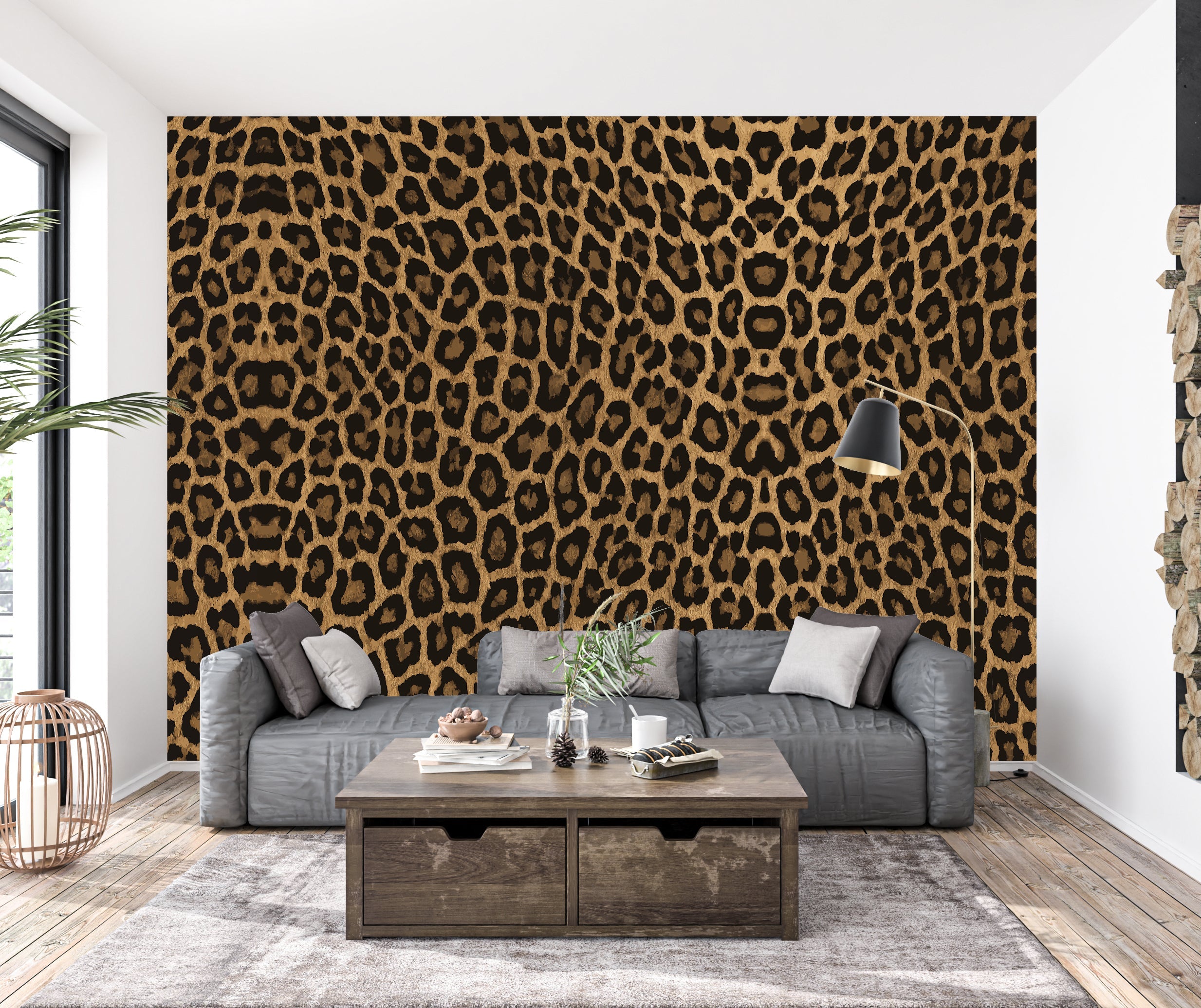 Leopard Print — Luxe Textures Luxury Wallpaper Roll