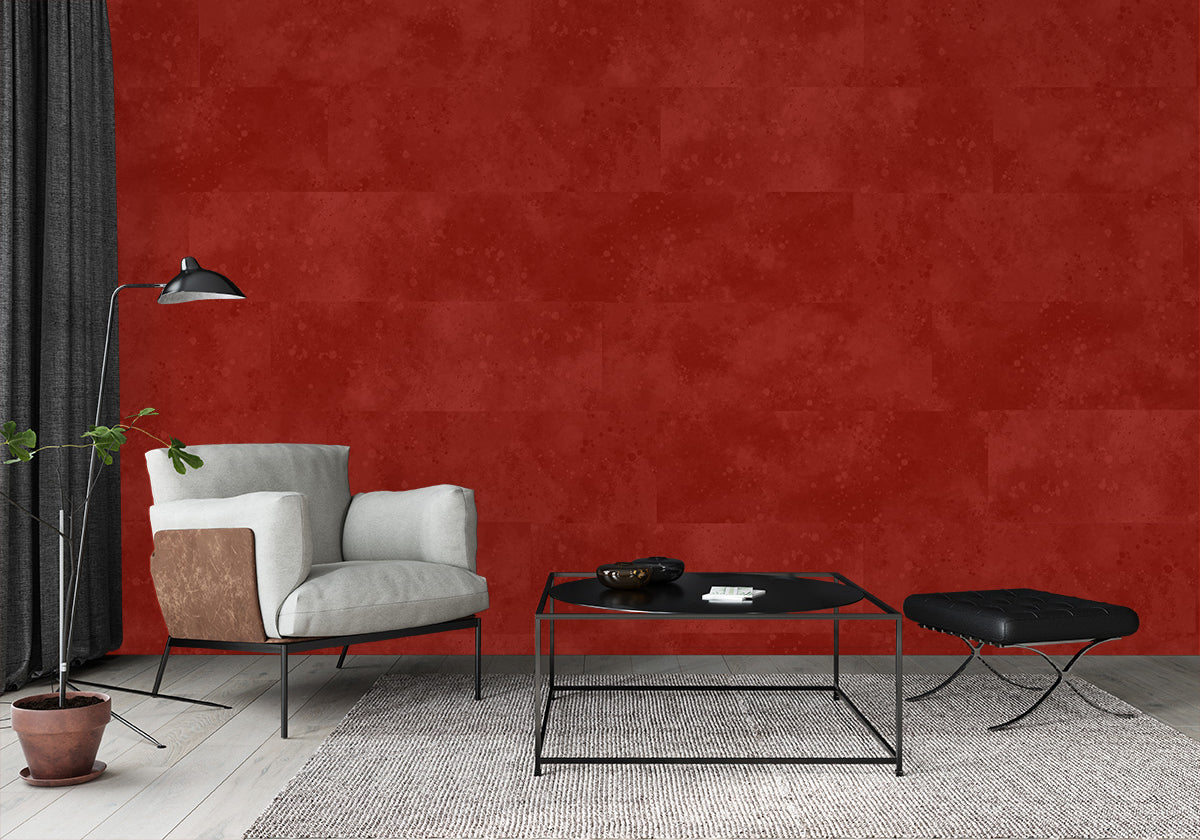 Urban Texture Wallpaper Tile - Red