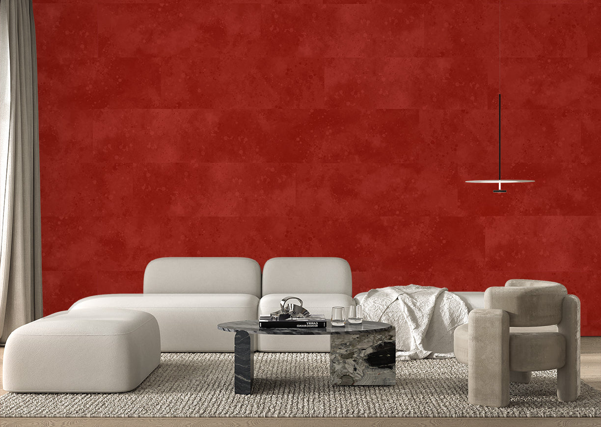 Urban Texture Wallpaper Tile - Red