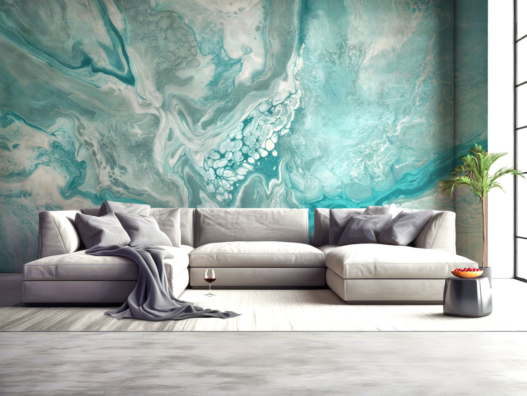 Ice Dancer - Abstract Luxury Wallpaper Mural