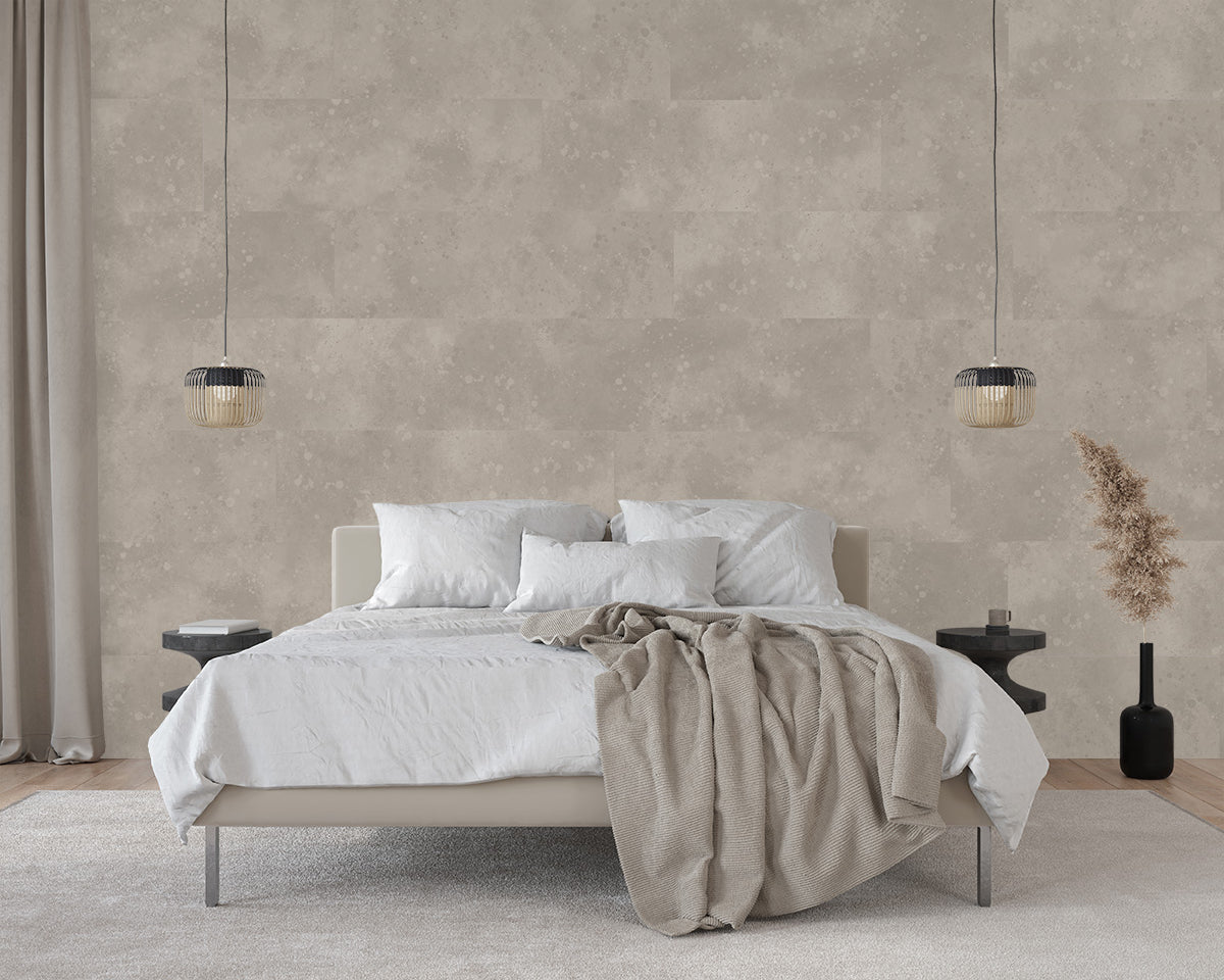 Urban Texture Wallpaper Tile - Warm Beige