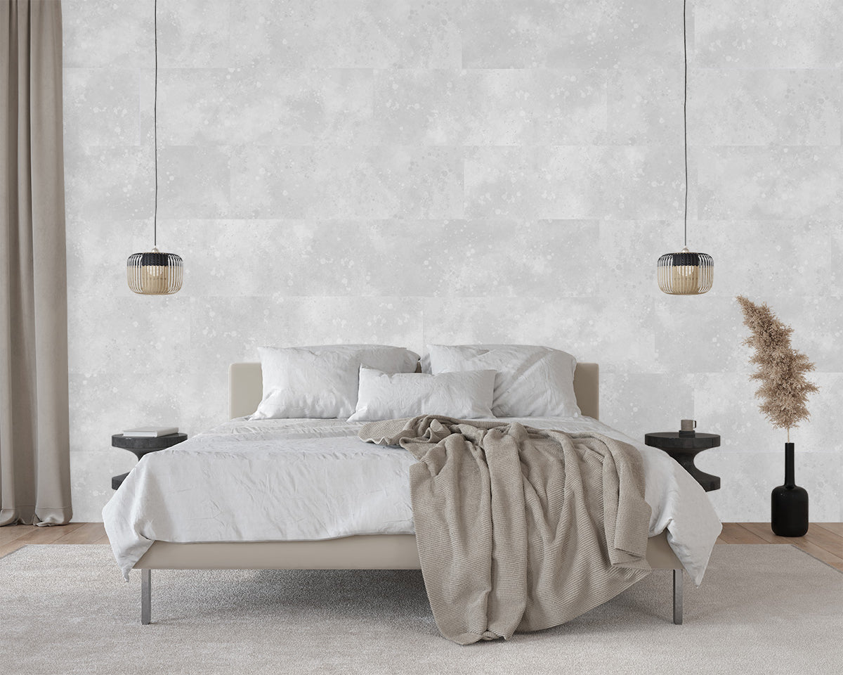 Urban Texture Wallpaper Tile - White