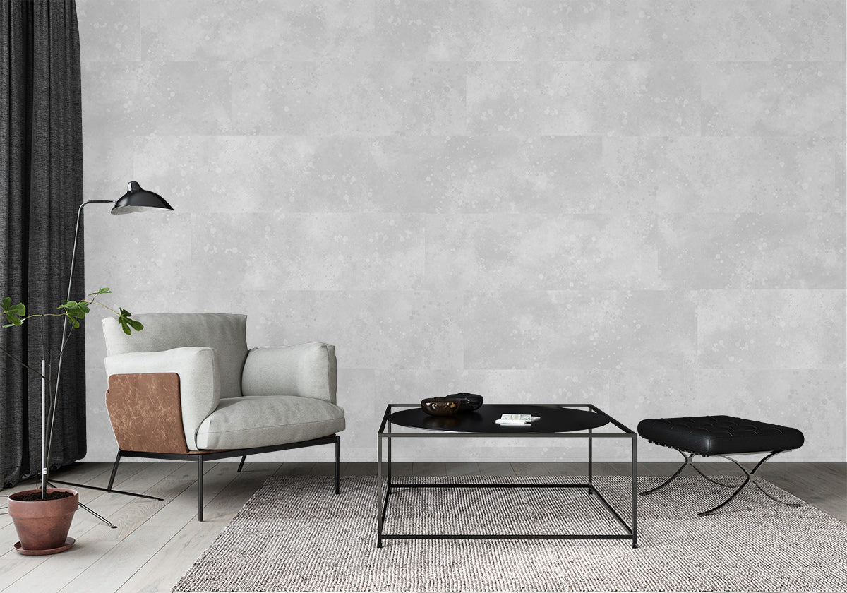 Urban Texture Wallpaper Tile - White