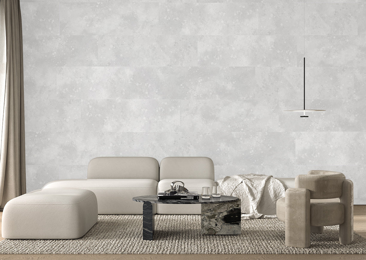 Urban Texture Wallpaper Tile - White