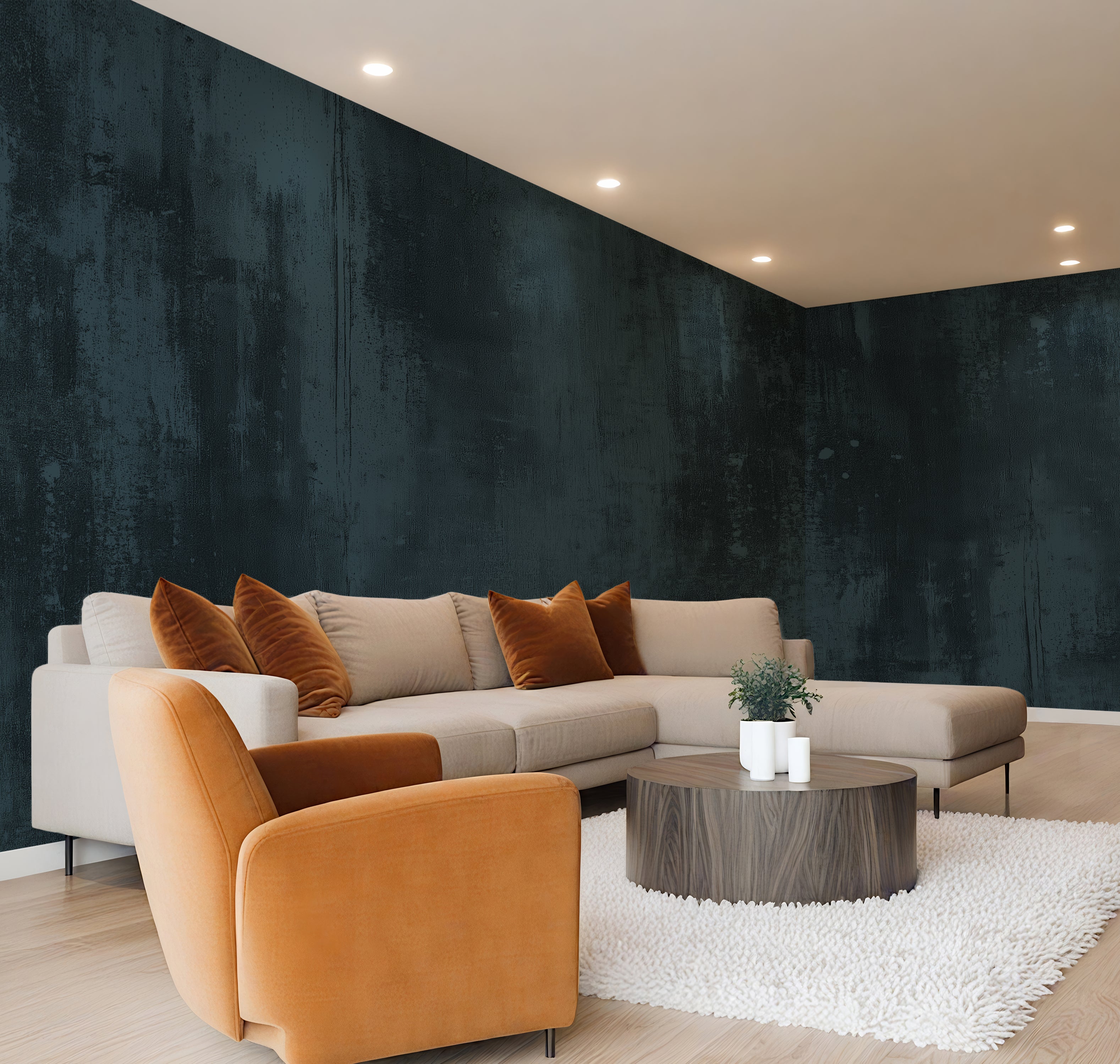 Venetian Blue - Luxe Textures Luxury Wallpaper Mural