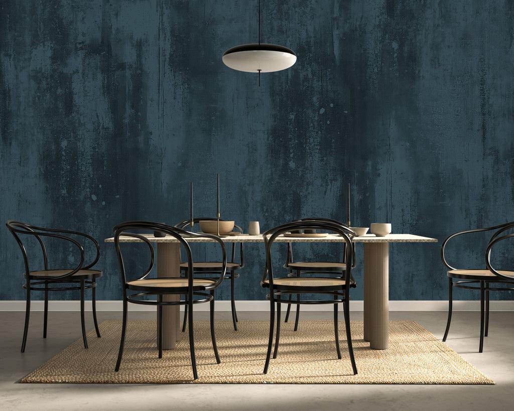 Venetian Blue - Luxe Textures Luxury Wallpaper Mural