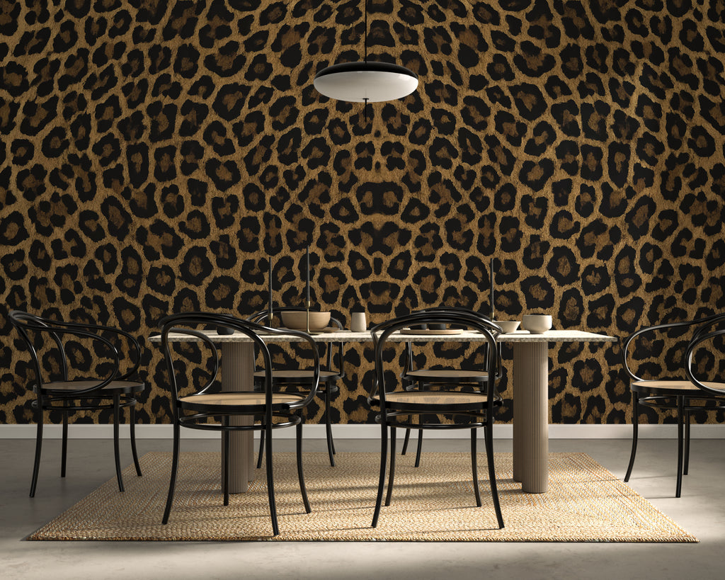 Leopard Print — Luxe Textures Luxury Wallpaper Roll