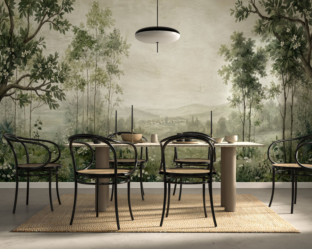Vintage Landscape - Coastal & Nature Luxury Wallpaper Mural