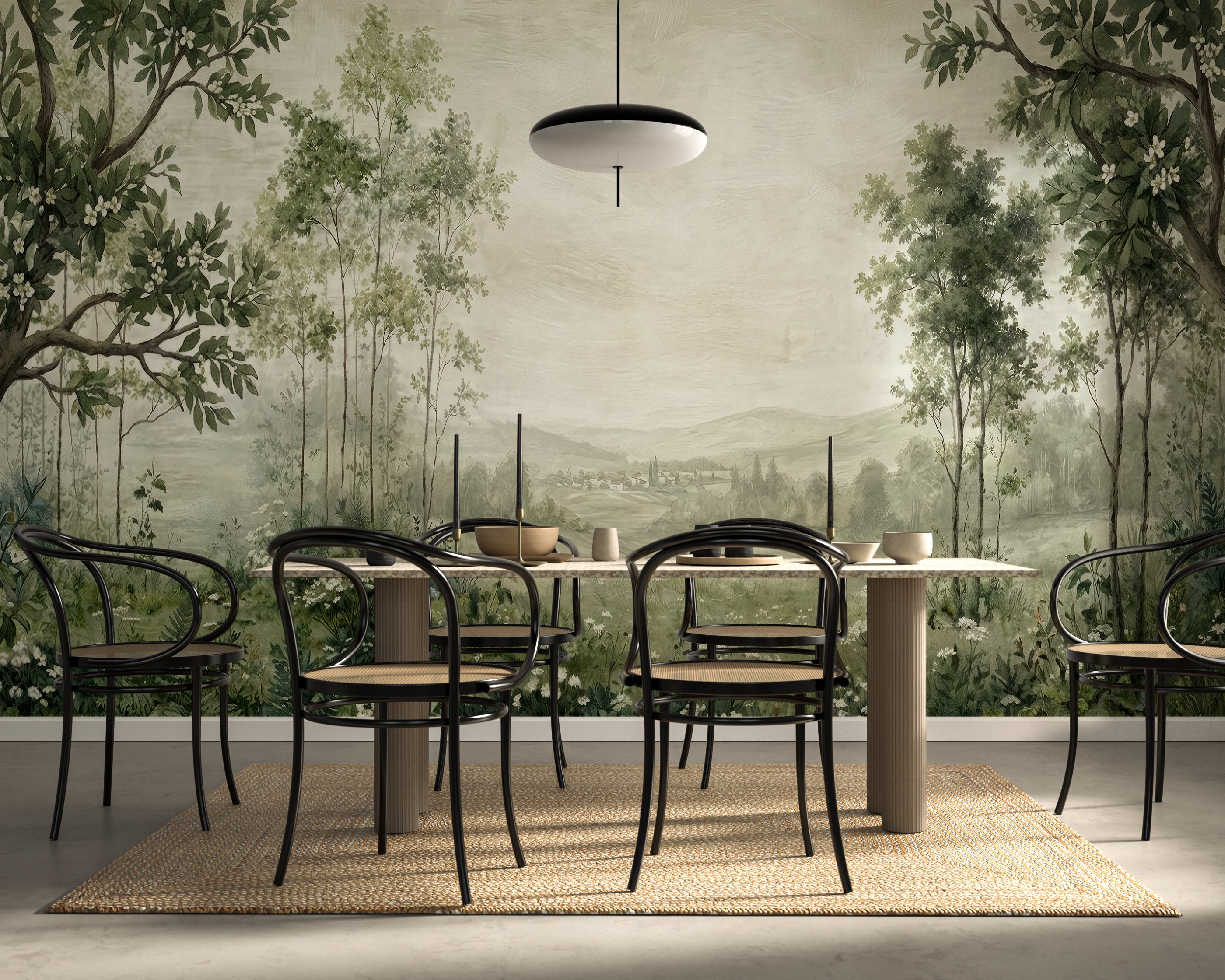 Vintage Landscape - Coastal & Nature Luxury Wallpaper Mural