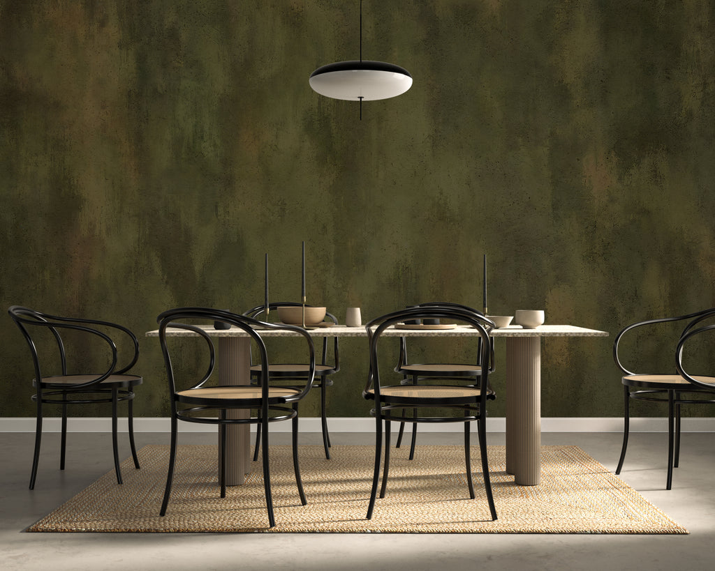 Worn Olive  —  Luxe Textures Luxury Wallpaper Mural