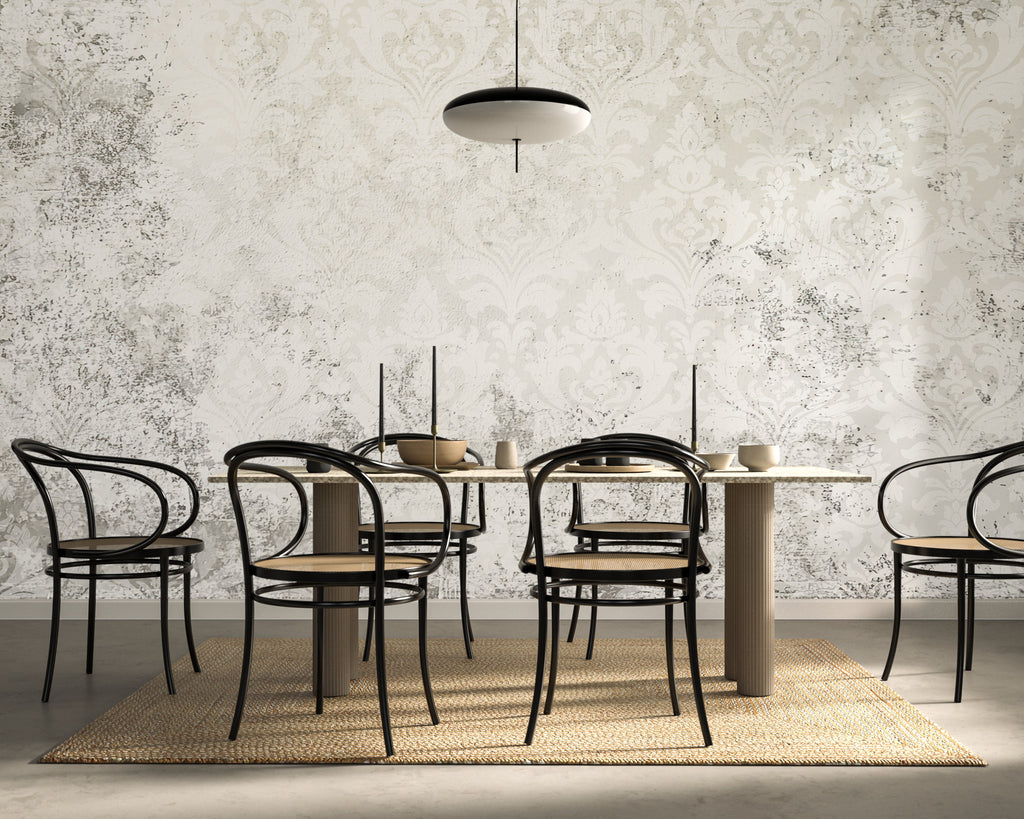 Ghost Damask — Luxe Textures Luxury Wallpaper Mural