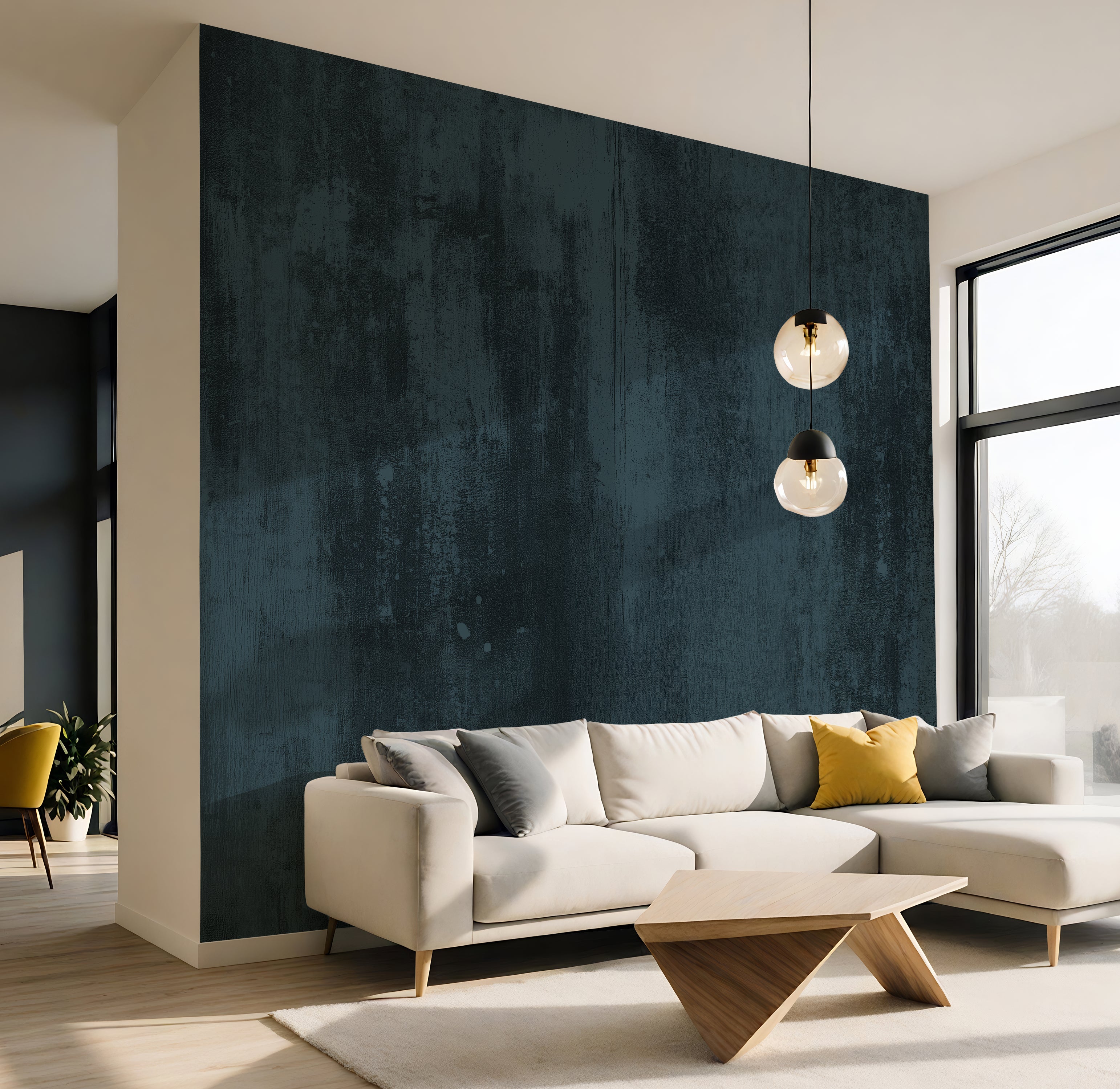 Venetian Blue - Luxe Textures Luxury Wallpaper Mural