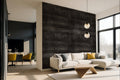 Ebony Plank — Rustic Farmhouse Luxury Wallpaper Mural