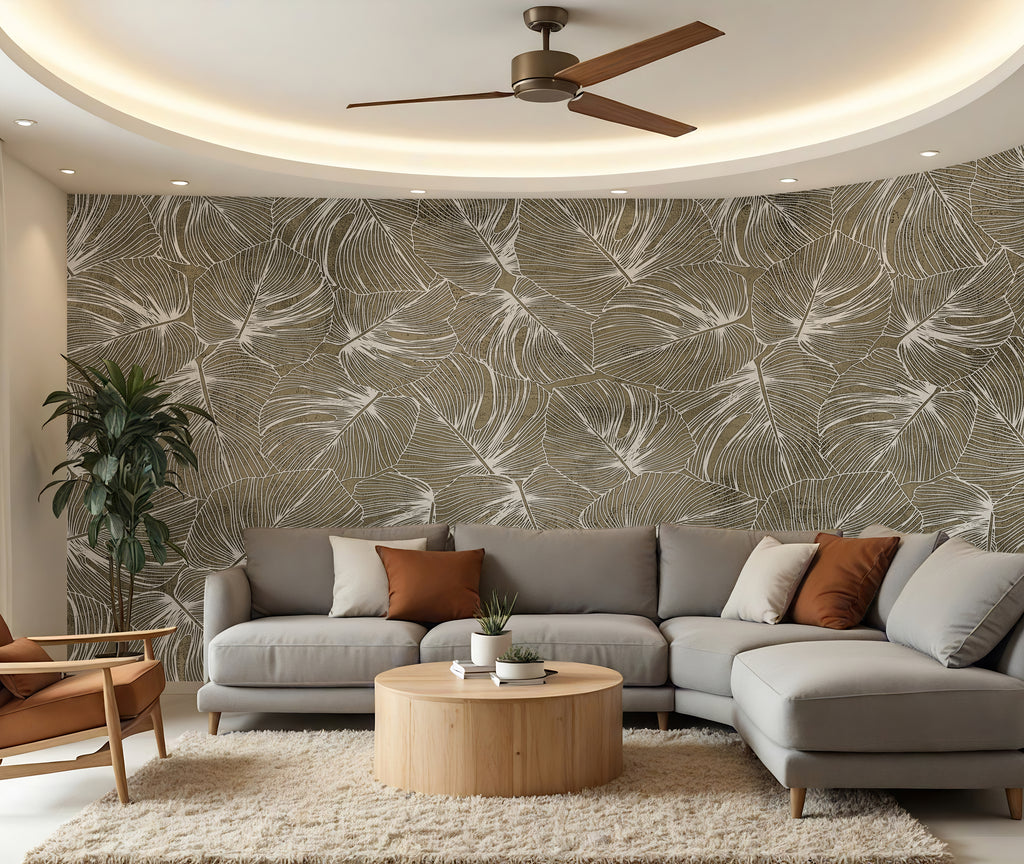 Tropical Canopy — Bold Florals Luxury Wallpaper Mural