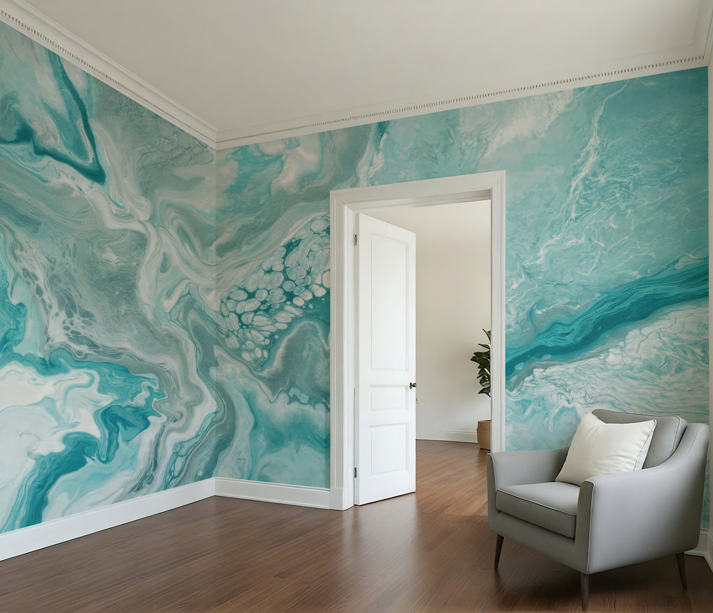 Ice Dancer - Abstract Luxury Wallpaper Mural