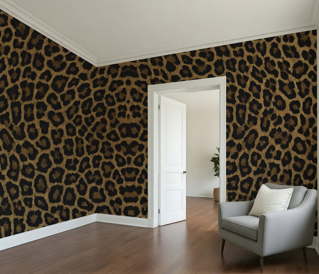 Leopard Print — Luxe Textures Luxury Wallpaper Roll