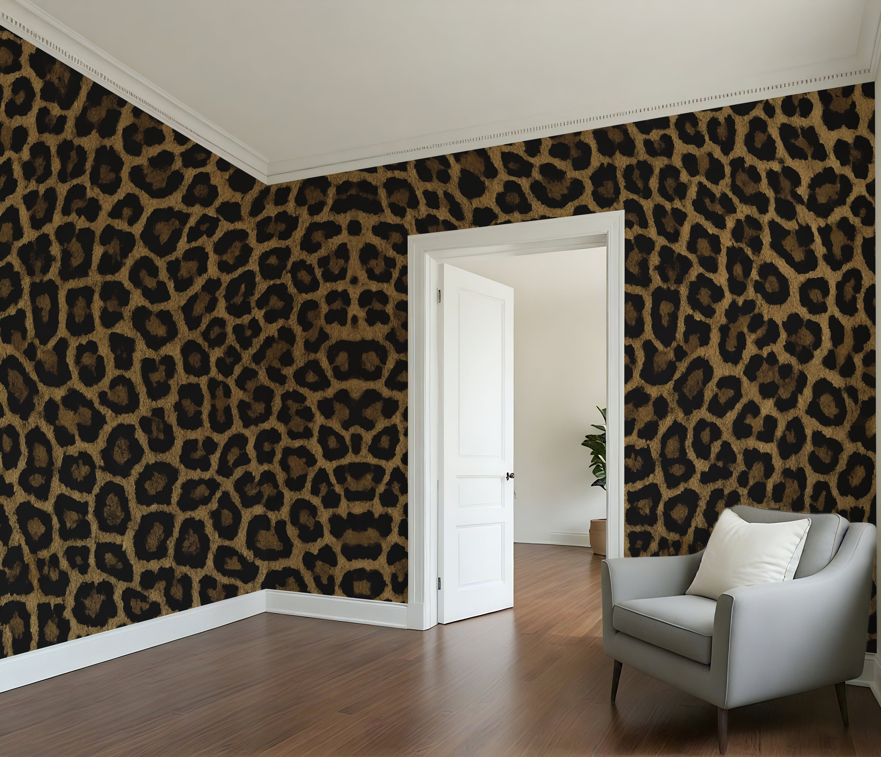Leopard Print — Luxe Textures Luxury Wallpaper Roll
