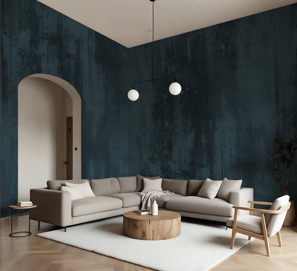 Venetian Blue - Luxe Textures Luxury Wallpaper Mural