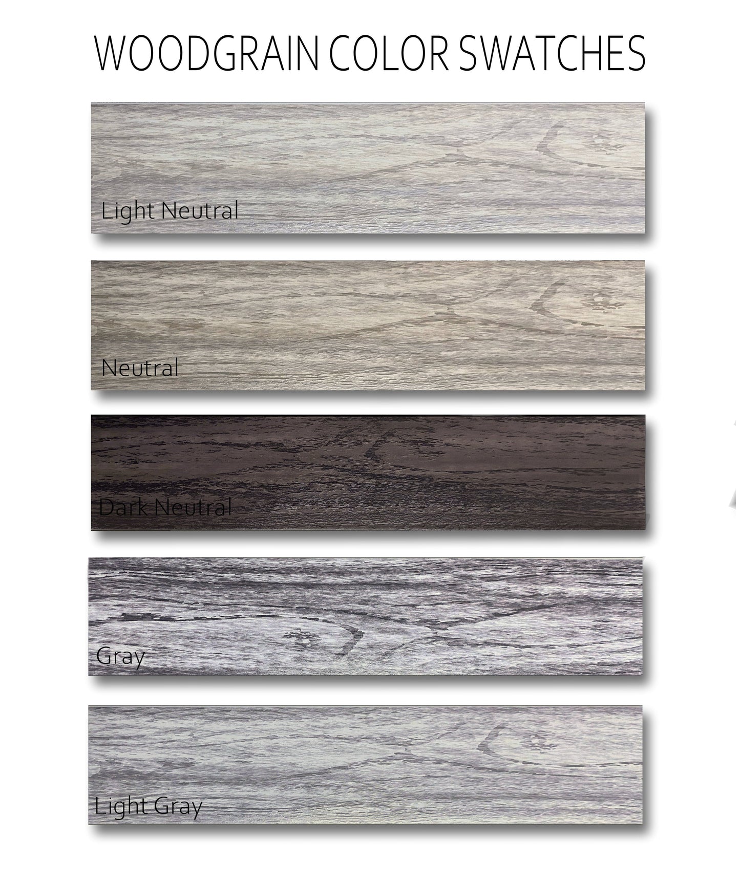 Woodgrain Wallpaper Plank/Tile - Light Gray