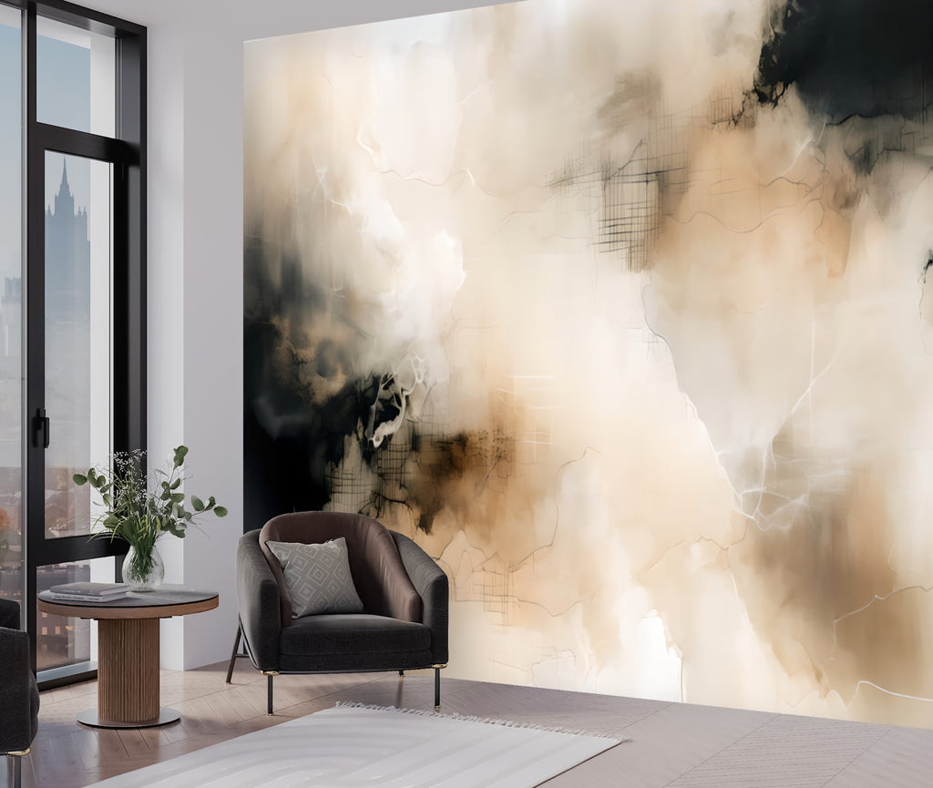 On the Edge — Abstract Luxury Wallpaper Mural