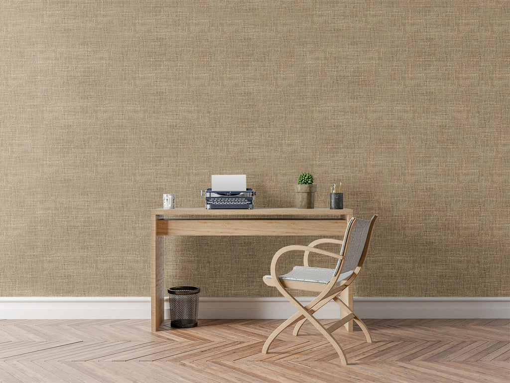 Burlap — Rustic Farmhouse Luxury Wallpaper Mural