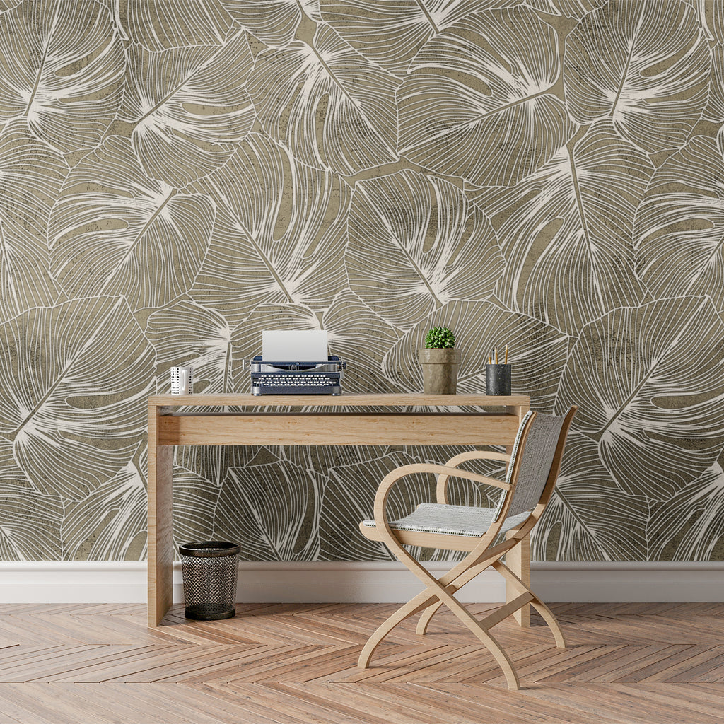 Tropical Canopy — Bold Florals Luxury Wallpaper Mural