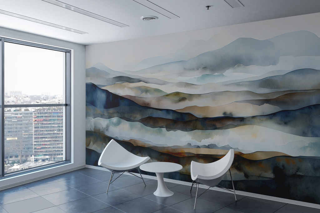 Blue Range — Coastal & Nature Luxury Wallpaper Mural