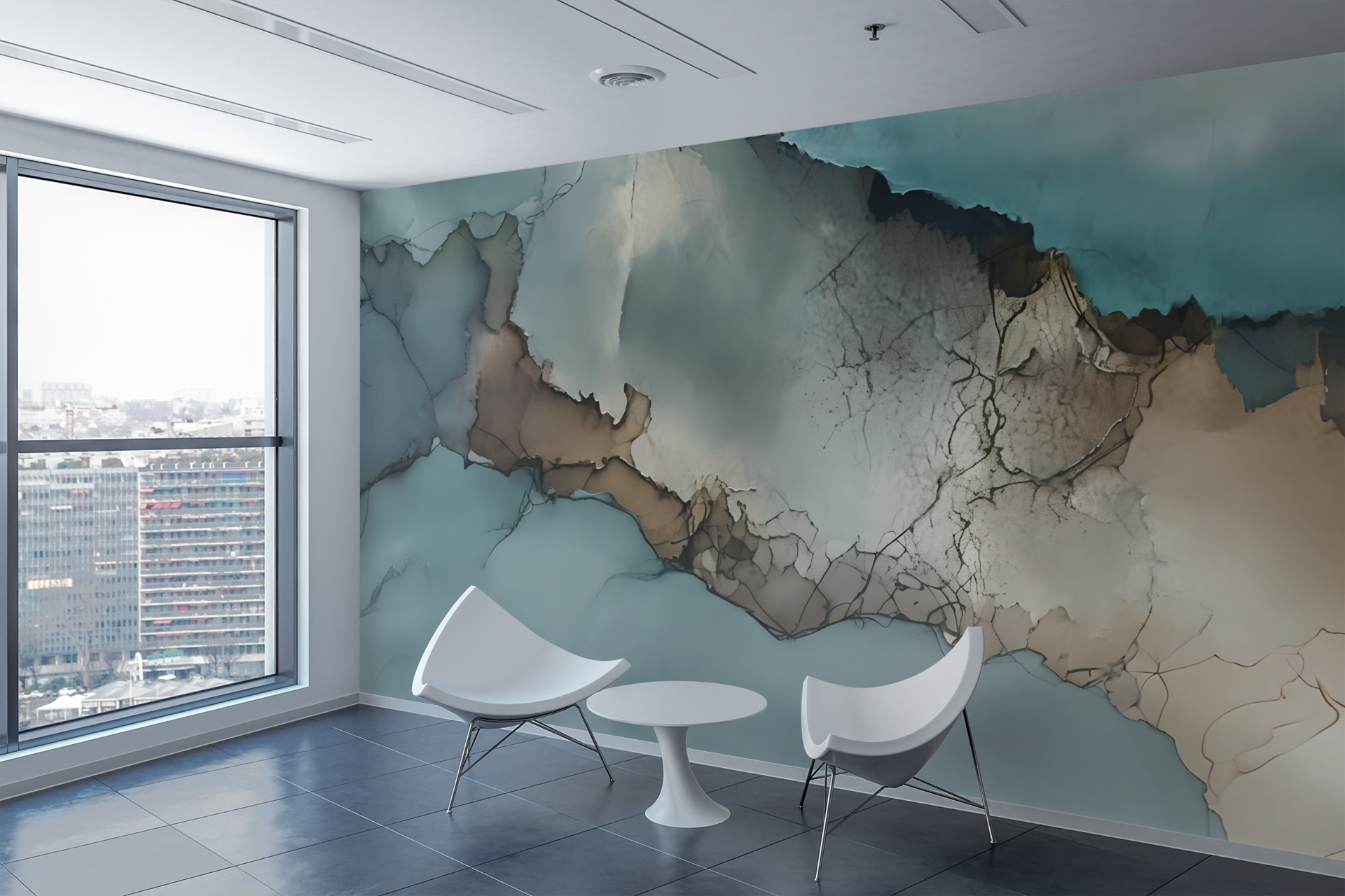 Plateau — Abstract Luxury Wallpaper Mural