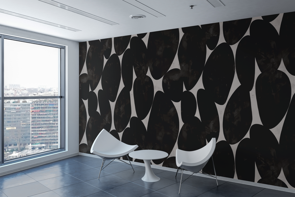 Charcoal Stone — Luxe Textures Luxury Wallpaper