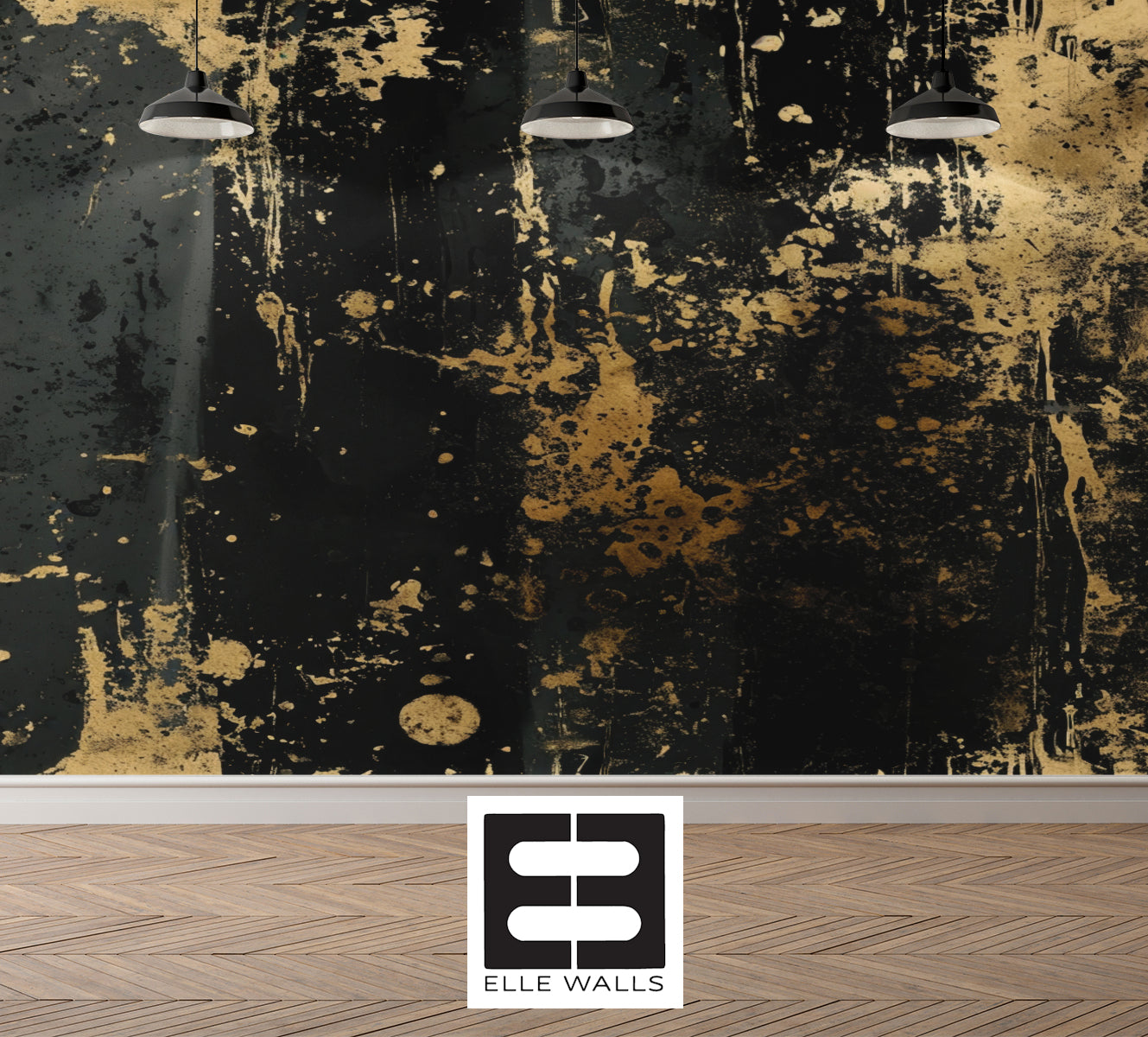 Weathered Veil  —  Luxe Textures Luxury Wallpaper