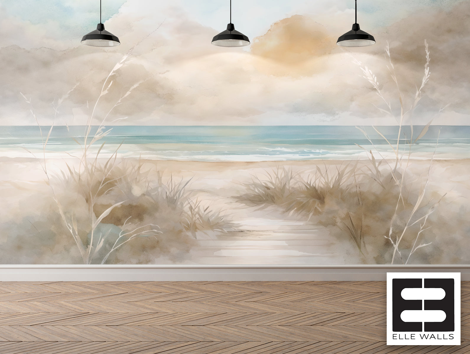 Dune Walk — Coastal & Nature Luxury Wallpaper Mural