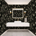 Charcoal Stone — Luxe Textures Luxury Wallpaper