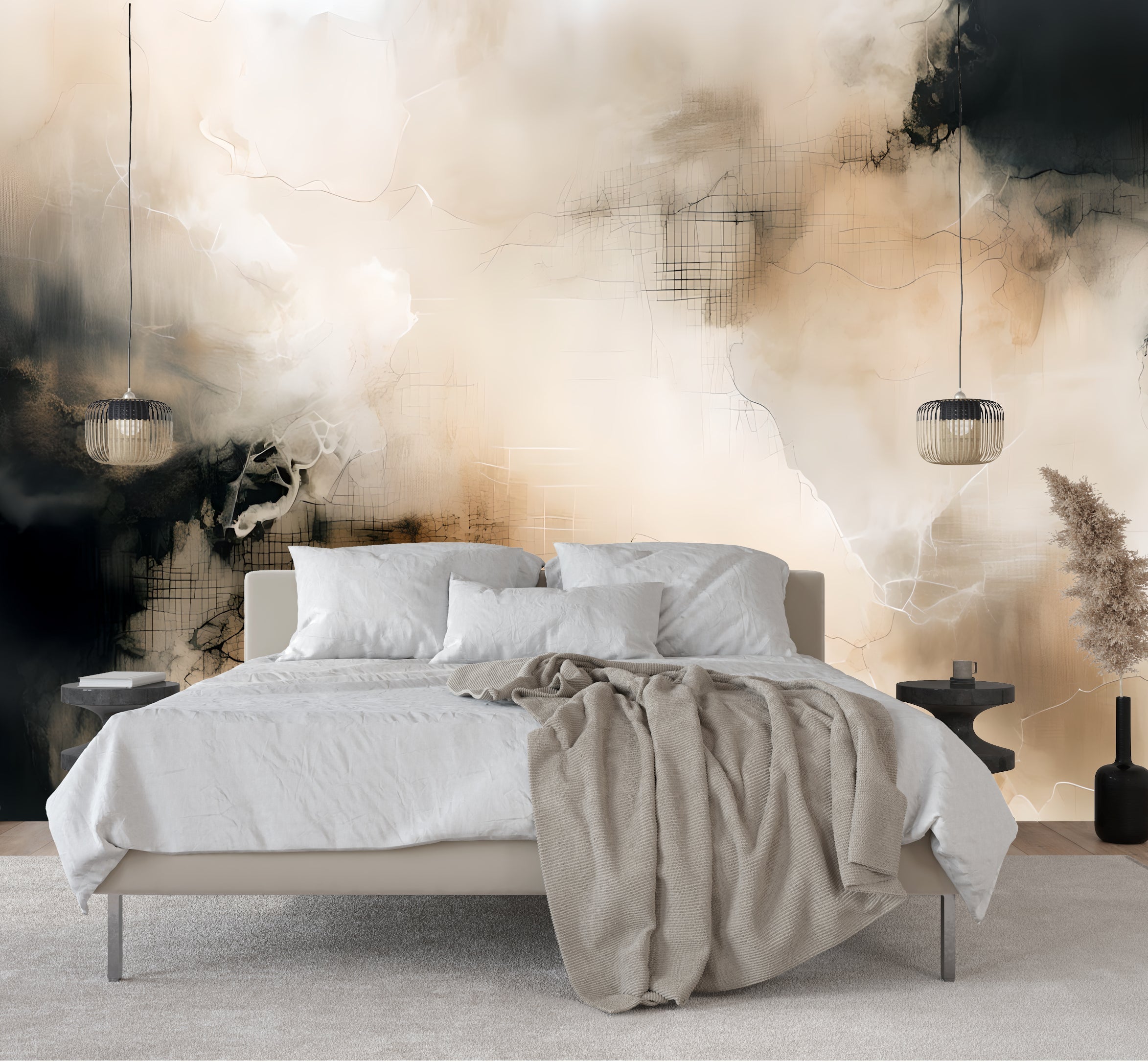 On the Edge — Abstract Luxury Wallpaper Mural