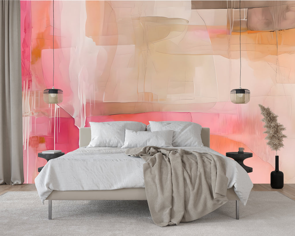 Sherbet — Abstract Luxury Wallpaper Mural