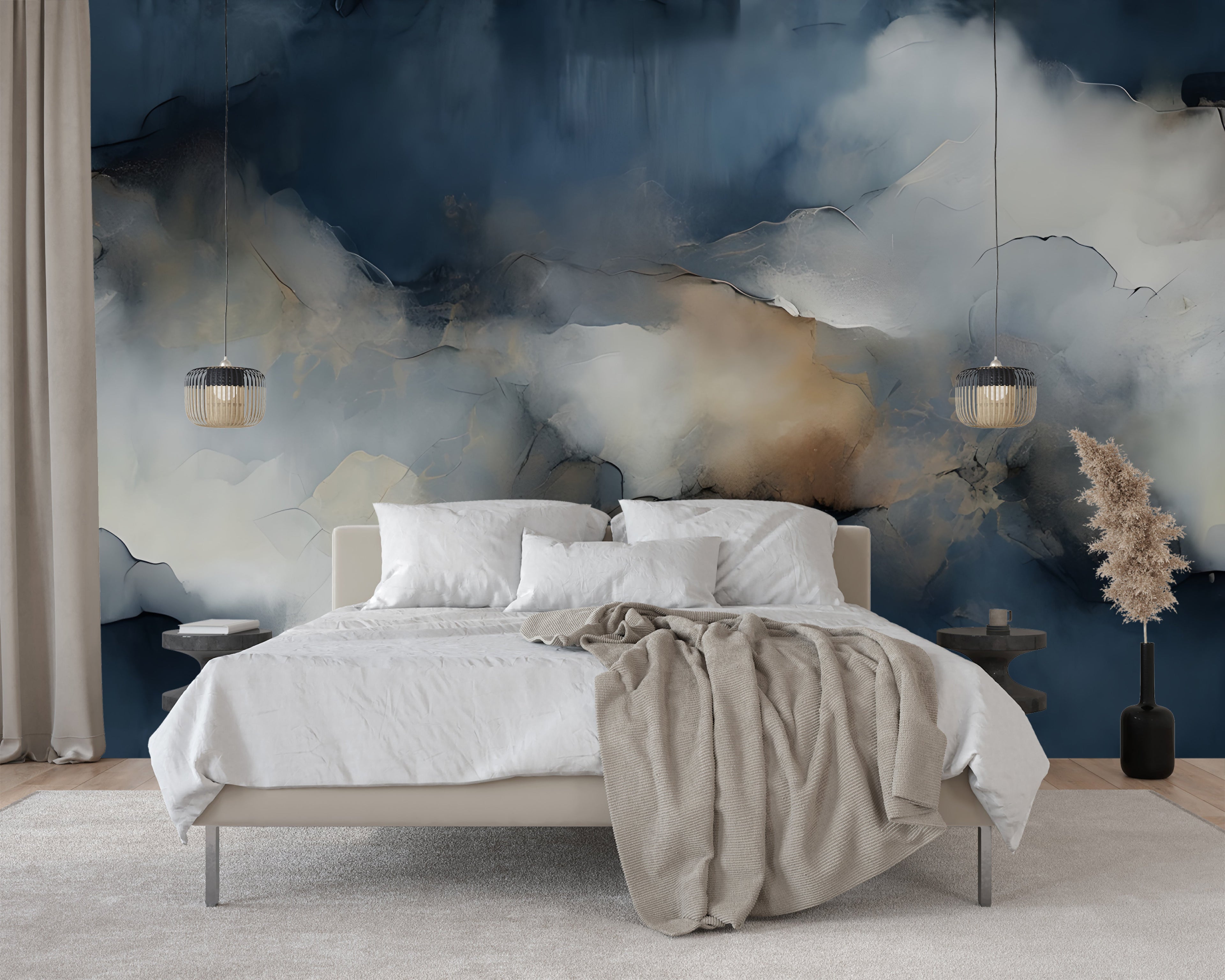 Aegean — Abstract Luxury Wallpaper Mural