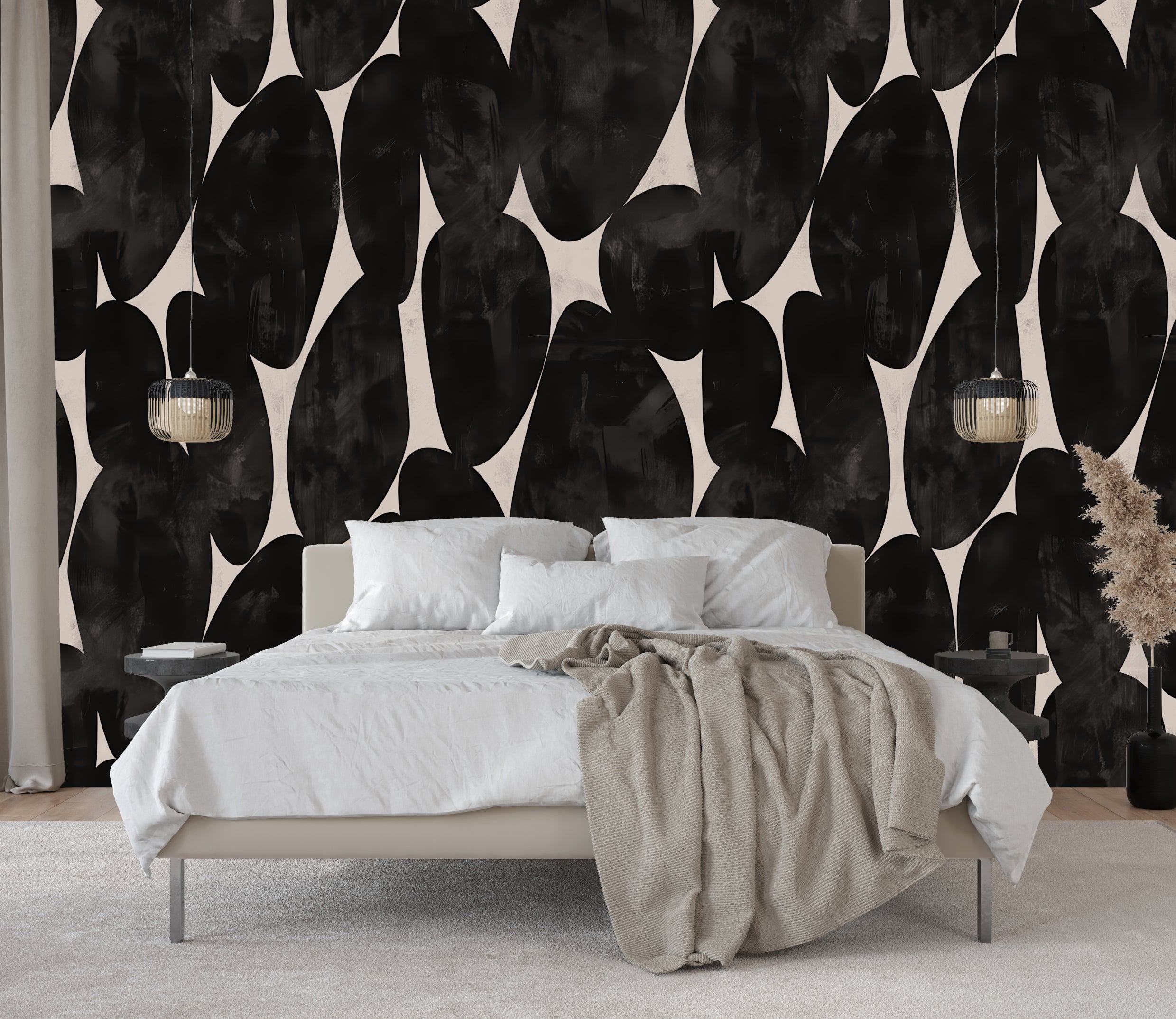 Charcoal Stone — Luxe Textures Luxury Wallpaper