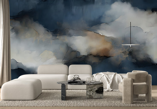Aegean — Abstract Luxury Wallpaper Mural