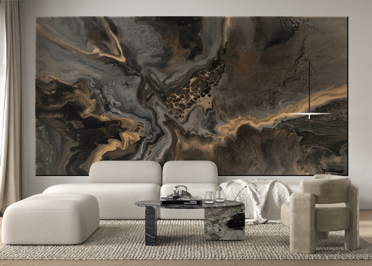 BLACK AND TAN- Giant Wall Art Decal