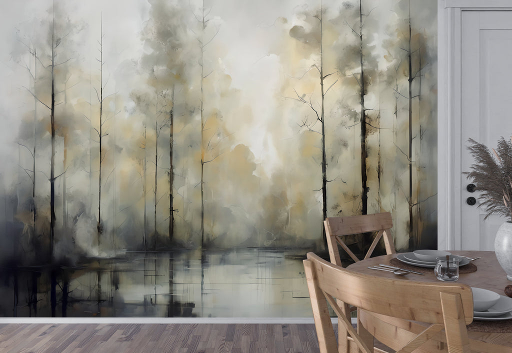 Ethereal Forest — Coastal & Nature Luxury Wallpaper Mural