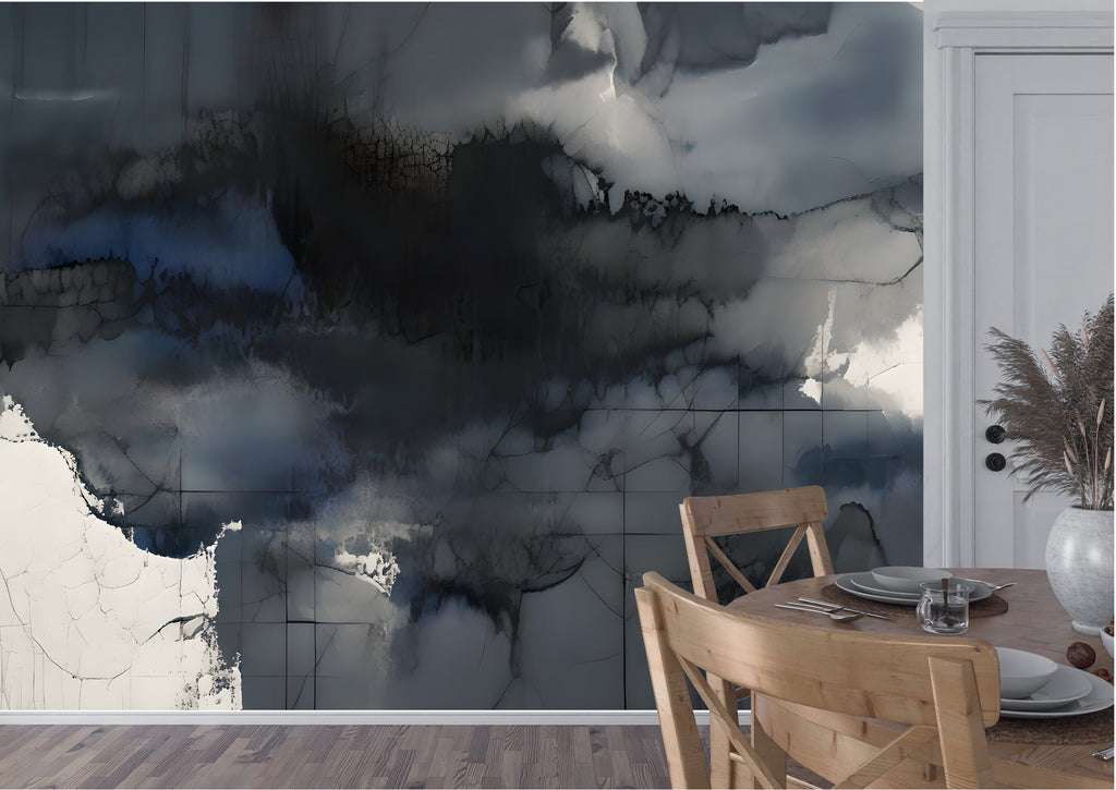 Into the Storm — Abstract Luxury Wallpaper Mural