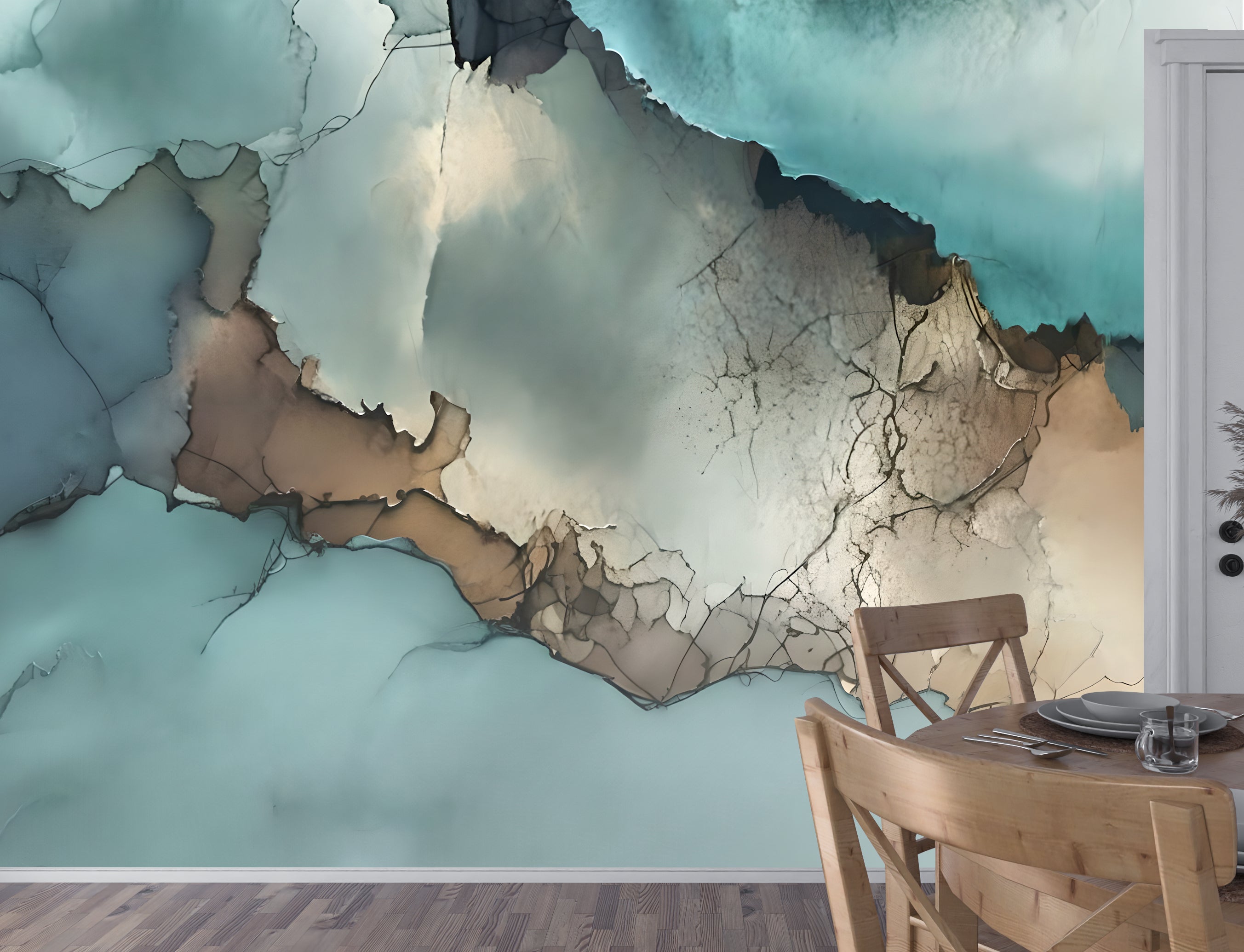 Plateau — Abstract Luxury Wallpaper Mural