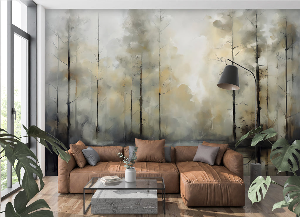 Ethereal Forest — Coastal & Nature Luxury Wallpaper Mural
