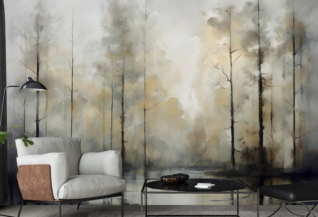Ethereal Forest — Coastal & Nature Luxury Wallpaper Mural